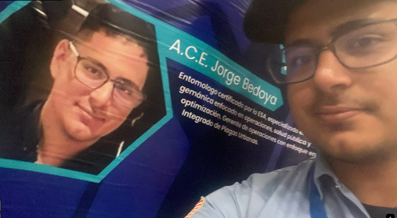 Jorge Bedoya, ACE &mdash; owner, NYSDEC-licensed, PCQI, and an international pest-management speaker.